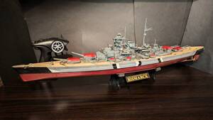 ミニホビー製・戦艦ビスマルク1/350ラジコン　RC