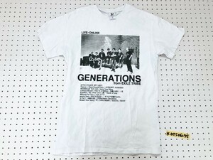 GENERATIONS ジェネレーションズ オンラインライブ 写真 Tシャツ