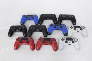 【中古・ジャンク品】PS4　純正　DUALSHOCK4 コントローラ　10個セット,