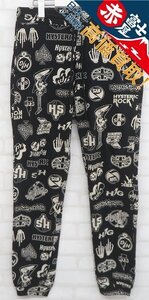 3P7987/HYSTERIC GLAMOUR スウェットパンツ REBEL ROCK 02221cp01 ヒステリックグラマー