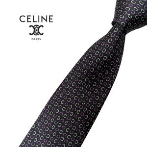 CELINE ネクタイ ロゴ総柄 セリーヌ USED 中古 m1106