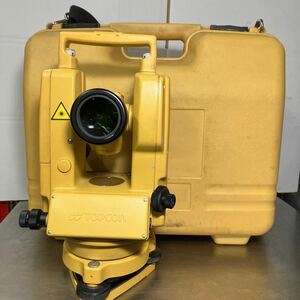 TOPCON デジタルセオドライト DT-110 レーザーポインター付き 校正はしておりません。