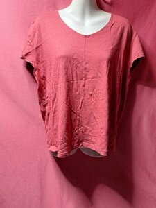 ＵＳＥＤ lnnocent Ｔシャツ サイズ約ＬＬ位 赤茶色系