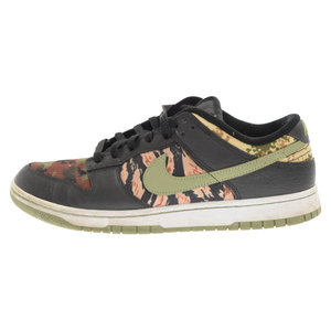 NIKE ナイキ DUNK LOW SE BLACK MULTI CAMO ダンク ロー ブラック マルチ カモ ローカットスニーカー マルチ US11/29cm DH0957-001