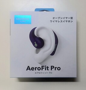  AeroFit Pro ワイヤレスイヤホン Anker AeroFit Pro アンカー Soundcore オープンイヤー型 ディープパープル