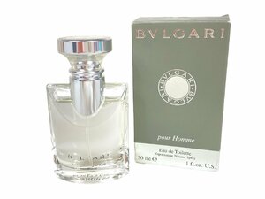 ブルガリ　BVLGARI　POUR HOMME　プールオム　オードトワレ　スプレー　30ml　残量：9割　YK-6426