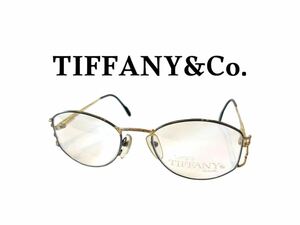 TIFFANY LUNETTES ティファニー T390 ヴィンテージ 23K GOLD PLATED イタリア製 眼鏡 メガネフレーム 