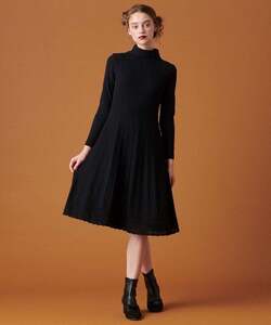 TOCCA レア『PANNA KNIT DRESS』ニットワンピース ブラックXS 新品同様 トッカ