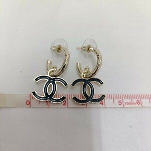 1円 シャネル CHANEL ピアス I24P アクセサリー ココマーク ゴールド