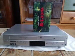 Panasonic VHS DVD カセットデッキ DVDデッキ　北米仕様 凹み有り