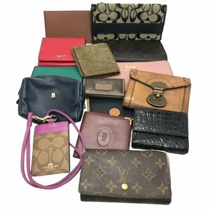 財布 まとめ Louis Vuitton ルイヴィトン コーチ バリー カルティエ ヴァレンチノ フルラ ハンティングワールド アニエスベー fe ABF