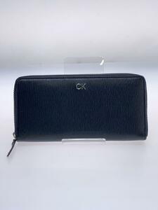 Calvin Klein◆長財布/レザー/ブラック/メンズ/31CK190004