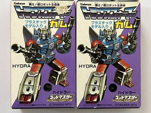 Kabaya カバヤ食品 食玩 トランスフォーマーガム第9弾 未開封未組立品 デストロン③ハイドラー④バスター 2個 ダークウィングス再現可能