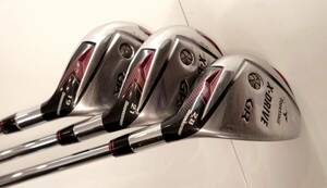 ■即決■ブリヂストン TOURSTAGE X-DRIVE GR 2010 U2,U3,U4 3本セット TRUE TEMPER GS95 S200■