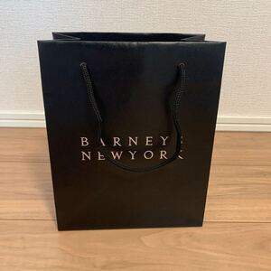 BARNEY NEW YORK ショップ袋 黒 紙袋