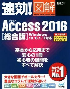 速効！図解Ａｃｃｅｓｓ２０１６　総合版　Ｗｉｎｄｏｗｓ　１０／８．１／７対応／国本温子(著者)