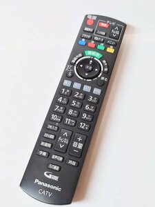 ◆テレビリモコン◆【パナソニック/Panasonic】N2QAYB000573 動作確認済み CATV VOD 単三電池2本付