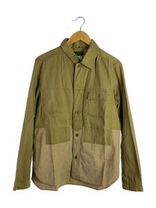 Nigel Cabourn◆長袖シャツ/46/コットン/KHK/8040-00-10005