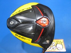 GK鈴鹿☆ 中古902 【値下げしました】コブラKING F9 BlackYellow★E.I.F JD895-35★S