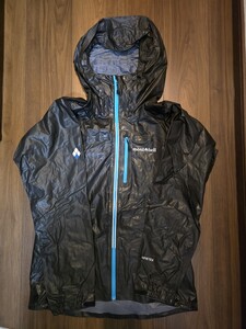 美品 モンベル mont-bell ピークドライシェル 1128632 M シェイクドライ shakedry 絶版 GORE-TEX ゴアテックス レインウェア 登山