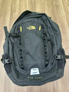 ノースフェイス　THE　NORTH　FACE　ビッグショット　BIG　SHOT　NM72005　クラッシック　バックバック　ゴールド　中古　美品　E1086