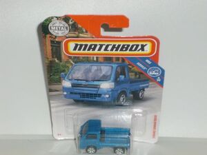 ◇MATCHBOX SUBARU SAMBAR TRUCK 青