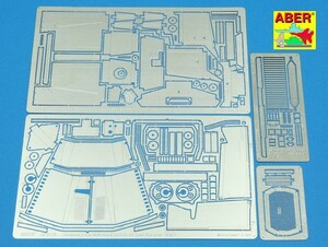 アベール 35132 1/35 ドイツ 3トンハーフトラックSd.kfz.11後期型フェンダーエンジン周り（AFVクラブ用)