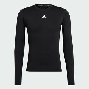 ●送料390円可能商品 アディダス ADIDAS 新品 メンズ テックフィット トレーニング 長袖 Tシャツ 黒 XLサイズ [HK2336-XL] 三 参★QWER