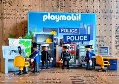 プレイモービル 3957 警察署 廃番品 playmobil