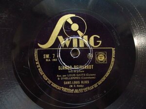 SP盤 / ジャンゴ・ラインハルト / Django Reinhardt / Saint-Louis Blues & Bouncin