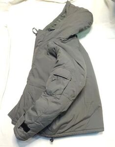 ALPHA URBAN RESEARCH iD 別注 ECWCS 1ST FIELD PARKA プリマロフト中綿 パーカー フーデッドジャケット アルファ アーバンリサーチ グレー