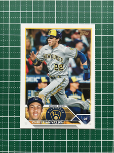 ★TOPPS MLB 2023 SERIES 1 #192 CHRISTIAN YELICH［MILWAUKEE BREWERS］ベースカード「BASE」★