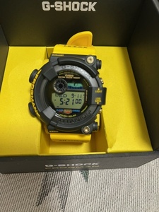 [カシオ] 腕時計 ジーショック 【国内正規品】 FROGMAN ソーラー バイオマスプラスチック採用 GW-8200K-9JR メンズ イエロー