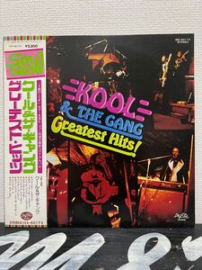 ※盤面美品【ISS80173国内オリジナル盤帯付きLPレコード】kool & the gang