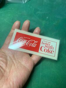 USA ビンテージ　1950s コカコーラ　coca cola 看板　サイン　ドライブイン　自動販売機　アクリル製　ベンダー　未使用に近い　ダメージ無