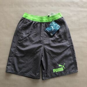 新品・未使用　PUMA 子供 スイムウェア サーフパンツ ◆ 120 ◆ 935252 グレー プーマ