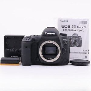 ＜ほぼ新品＞キヤノン Canon EOS 5D Mark IV ボディ シャッター数2394枚