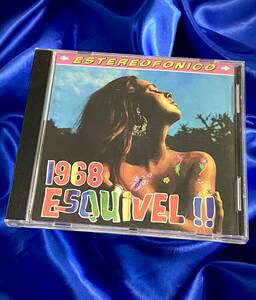 Esquivel 「The Genius Of Esquivel」「1968 Esquivel!!」 2in1CD 1995年US盤 LJ206-2 世界1000枚限定盤　エスキヴェル　モンド　ラウンジ