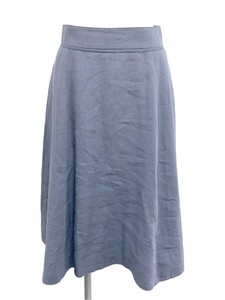 フォクシーブティック スカート Skirt Linen Flare 38 AUC24 ITU6ET10FVRS