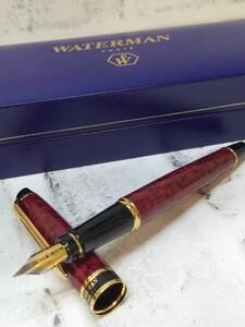 WATERMAN 万年筆 ウォーターマン 文房具　元 箱、保証書付き【2807】