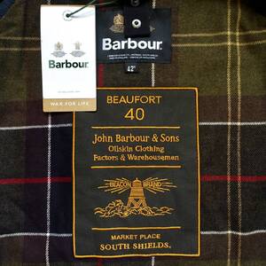 Barbour 40th Anniversary Beaufort/40周年限定モデル ビューフォート Navy size42