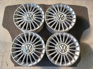 『psi』 Volks wagen up(アップ) 15インチ × 5.5JJ +41 4穴 PCD100 純正アルミホイール4本セット