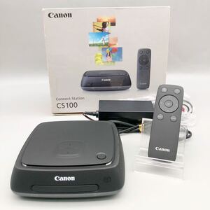 Canon Connect Station CS100 キャノン コネクトステーション デジタルフォト ストレージ 1TB NFC 動画 写真 HDMI 保存 整理 動作確認済み