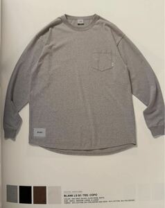 WTAPS / BLANK LS 02 / TEE. COPO /EX37_COLLECTION / ダブルタップス / 長袖 / ロンT / 美品 / 長袖Tシャツ / オリーブ