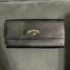 Vivienne Westwood  Anglomania黒 二つ折り財布