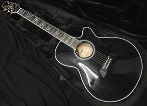 Takamine TDP181AC SBL タカミネ エレアコ アコースティックギター シースルーブラック アーチトップ/バック 真空管プリアンプ CTP-3