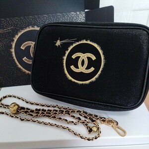 CHANEL ノベルティ ラメ入り ボーチ シャネル ショルダーバッグ