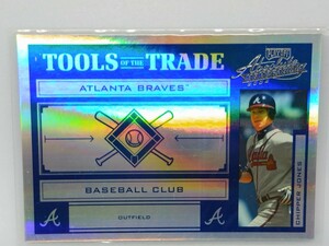 【35/125】2004 Donruss PLAYOFF Absolute Memorabilia Chipper Jones Tools of the Trade パラレル 125枚限定 チッパー ジョーンズ