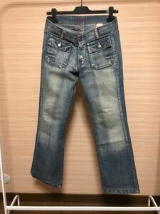 PAUL&JOE ポール＆ジョー ブーツカットデニムパンツ size 27