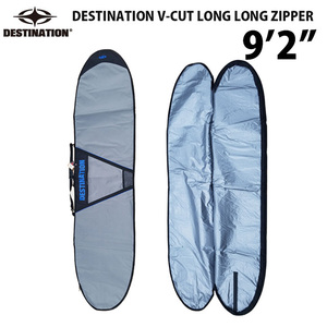 【新品・未使用】フルジップ DESTINATION DAY BAG LONGBOARD ロングボードケース V-CUT 9’2 グレー ハードケース/全開